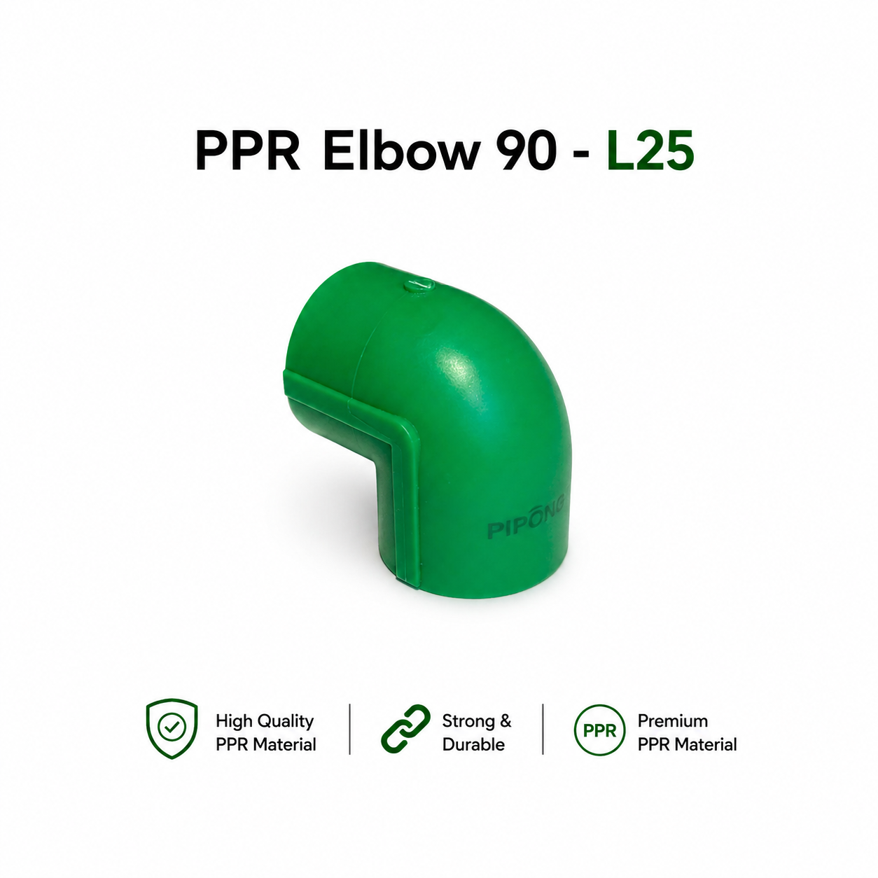 PP-R Elbow 90° - L25